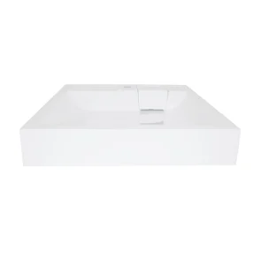 Раковина на пральну машину Qtap Arvin 595x595x115 мм, White QTARV2365WHI48575 №6