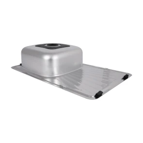 Кухонна мийка Brinex 7848 0,8 мм Micro Decor (BRIN7848MDEC08) №5