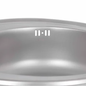Кухонна мийка Brinex 490-A 0,6 мм Satin (BRIN490SAT06) №7