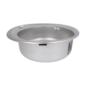 Кухонная мойка Brinex 510-D 0,8 мм Satin (BRIN510SAT08) №4