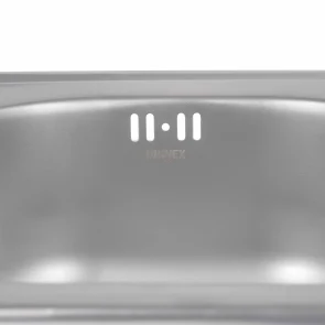Кухонна мийка Brinex 3838 0,6 мм Satin (BRIN3835SAT06) №9