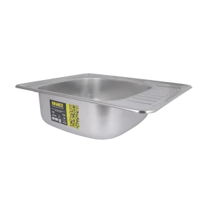 Кухонная мойка Brinex 5848 0,8 мм Satin (BRIN5848SAT08) №8