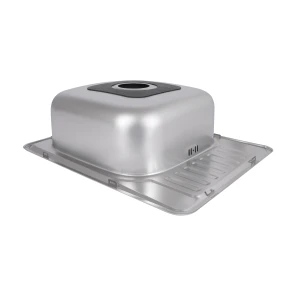 Кухонная мойка Brinex 5848 0,8 мм Satin (BRIN5848SAT08) №9