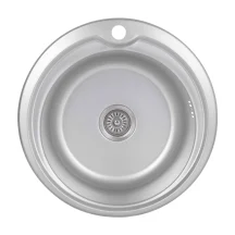 Кухонная мойка Brinex 510-D 0,8 мм Micro Decor (BRIN510MDEC08)