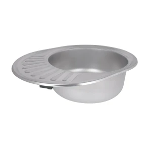 Кухонная мойка Brinex 5745 0,8 мм Satin (BRIN5745SAT08) №7