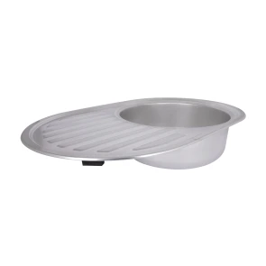 Кухонная мойка Brinex 7750 0,8 мм Satin (BRIN7750SAT08) №10