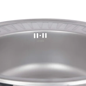 Кухонная мойка Brinex 5745 0,8 мм Satin (BRIN5745SAT08) №17