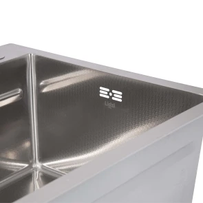 Lidz Handmade H7545 Мойка для кухни встроенная Decor Honeycomb 3,0/1,0 мм LDH7545DEC48372 №19