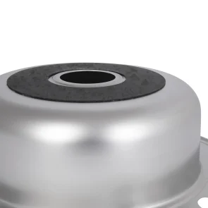 Кухонна мийка Brinex 490-A 0,6 мм Satin (BRIN490SAT06) №23