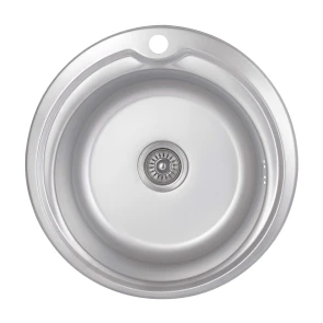 Кухонная мойка Brinex 510-D 0,8 мм Satin (BRIN510SAT08) №16