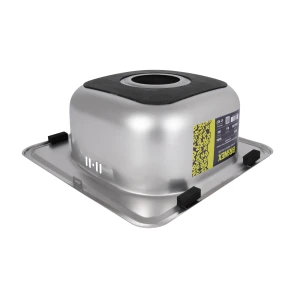 Кухонна мийка Brinex 3838 0,6 мм Satin (BRIN3835SAT06) №29