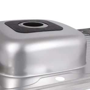 Кухонна мийка Brinex 6080-L 0,6 мм Satin (BRIN6080LSAT06) №9