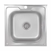 Кухонная мойка Brinex 5050 0,6 мм Satin (BRIN5050SAT06)