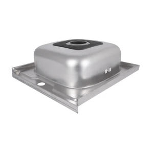 Кухонная мойка Brinex 5050 0,6 мм Satin (BRIN5050SAT06) №9