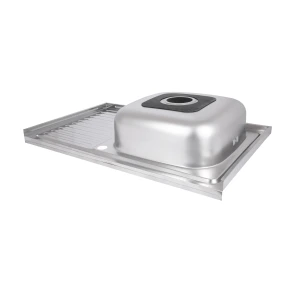 Кухонная мойка Brinex 5080-R 0,6 мм Satin (BRIN5080RSAT06) №13