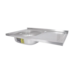 Кухонна мийка Brinex 5080-L 0,6 мм Satin (BRIN5080LSAT06) №8