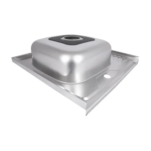 Кухонная мойка Brinex 6060-L 0,6 мм Satin (BRIN6060LSAT06) №13