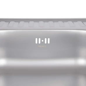 Кухонная мойка Brinex 6060-L 0,6 мм Satin (BRIN6060LSAT06) №15