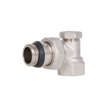 Кран радиаторный Thermo Alliance Base 1/2" ВЗ с антитечкой угловой SD229W15