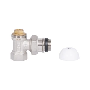 Кран радіаторний SD Forte Powerful 1/2" з антипротіканням кутовий SF233W15 №4