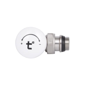 Кран радіаторний Thermo Alliance Standart Powerful 1/2" з антипротіканням кутовий SF232W15 №5