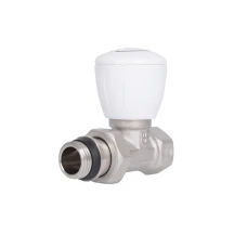Кран радіаторний Thermo Alliance Standart Powerful 1/2" ВЗ з антипротіканням прямий SF230W15 SF230W15