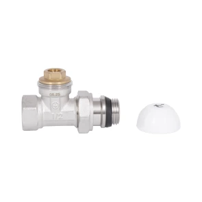 Кран радіаторний SD Forte Powerful 1/2" з антипротіканням прямий SF231W15 №5