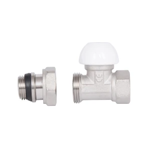 Кран радіаторний SD Forte Powerful 1/2" з антипротіканням прямий SF231W15 №6