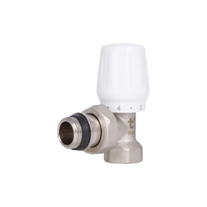 Кран радіаторний Thermo Alliance Base 1/2" ВЗ з антипротіканням кутовий SD228W15 №7