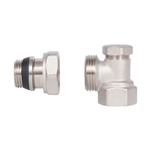 Кран радіаторний Thermo Alliance Base 1/2" ВЗ з антипротіканням кутовий SD229W15 №11