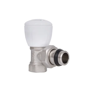 Кран радіаторний Thermo Alliance Standart Powerful 1/2" з антипротіканням кутовий SF232W15 №9