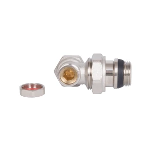 Кран радіаторний Thermo Alliance Base 1/2" ВЗ з антипротіканням кутовий SD229W15 №12