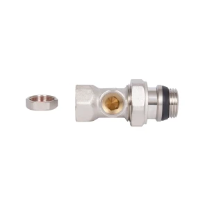 Кран радіаторний SD Plus 1/2" ВЗ з антипротіканням прямий SD227W15 №12