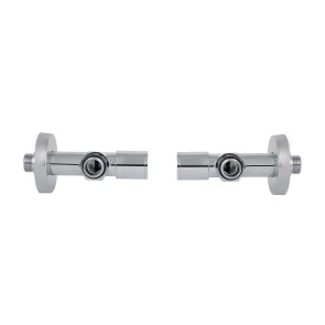 Комплект кранів Thermo Alliance Standart 1/2" НР для рушникосушарки кутовий SF395W15 №4