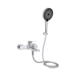 Смеситель для ванны Qtap Slavonice (с душевым гарнитуром) QTSLV259CRM48034 Chrome №1