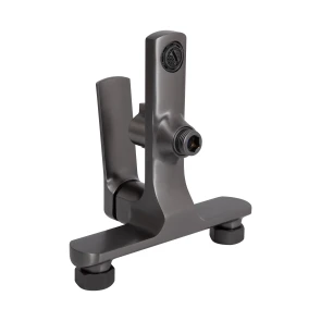 Змішувач для ванни Qtap Slavonice (з душовим гарнітуром) QTSLV259GMB48035 Gunmetal Black PVD №10