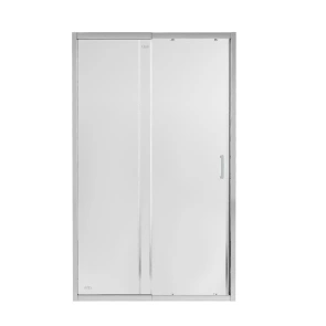 Душевые двери в нишу Qtap Taurus CRM2013-14.C6 130-140x200 см, стекло Clear 6 мм, покрытие CalcLess №1