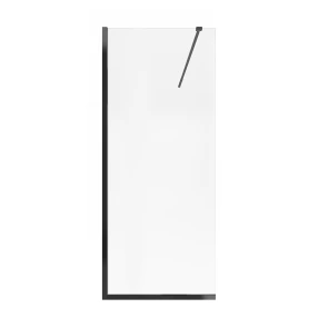 Душова перегородка Qtap Walk-In Standard BLM209.C8 90х200 см, скло Clear 8 мм, покриття CalcLess №1