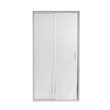 Душевые двери в нишу Qtap Taurus CRM209-1.C6 90-100x200 см, стекло Clear 6 мм, покрытие CalcLess