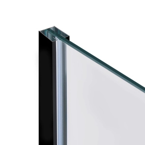 Душевая перегородка Qtap Walk-In Standard BLM201.C8 100х200 см, стекло Clear 8 мм, покрытие CalcLess №3