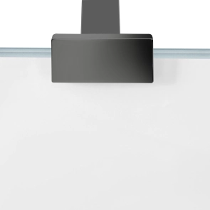 Душевая перегородка Qtap Walk-In Standard BLM201.C8 100х200 см, стекло Clear 8 мм, покрытие CalcLess №4