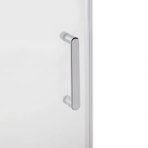 Душевые двери в нишу Qtap Taurus CRM209-1.C6 90-100x200 см, стекло Clear 6 мм, покрытие CalcLess №5