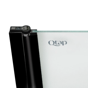Штора на ванну Qtap Standard BLM407513APL стекло Pear 6 мм, 75х140 см, левая №4