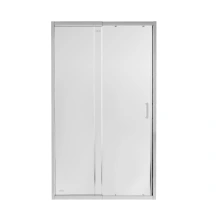 Душевые двери в нишу Qtap Taurus CRM2012-13.C6 120-130x200 см, стекло Clear 6 мм, покрытие CalcLess