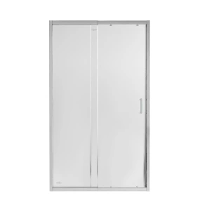 Душові двері в нішу Qtap Taurus CRM2012-13.C6 120-130x200 см, скло Clear 6 мм, покриття CalcLess №1