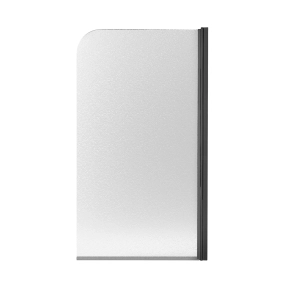 Штора на ванну Qtap Standard BLM407513APR скло Pear 6 мм, 75х140 см, права №1