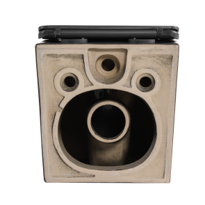 Унітаз підвісний Tern Ultra Quiet 490×365×325 мм, Anthracite, з сидінням Slim Duroplast / Soft-close / Quick Release QT17332303ASAN Qtap №7