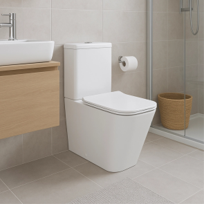 Унитаз-компакт Qtap Crow Eco безобедочный с сиденьем Soft-close QTCRO27W48750 №3