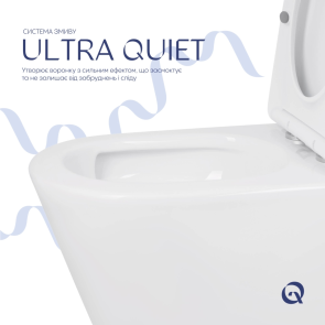 Напольный унитаз Qtap Swan Eco Ultra Quiet с сиденьем Soft-close 640x360x835 мм QTSWA27W48748 White №4