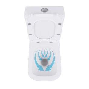 Унитаз-компакт Qtap Crow Eco безобедочный с сиденьем Soft-close QTCRO27W48750 №7